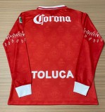 1996-1997 Toluca Home Long Sleeve Retro Soccer Jersey