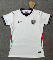 2026 World Cup England Home Women Fans Soccer Jersey (女)