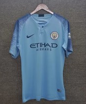 2019 Man City Blue Retro Soccer Jersey
