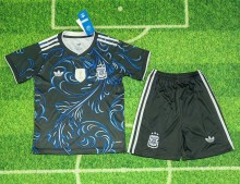 2026 World Cup Argentina Away Kids Soccer Jersey
