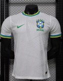 26-27 Brazil White Casual Edition Player Version Soccer Jersey