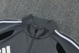 2026 AD Gray Jacket Tracksuit