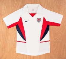 2002 USA Home Retro Soccer Jersey