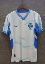 26-27 Portugal Blue White Special Edition Fans Soccer Jersey