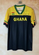 26-27 Ghana Yellow Black Special Edition Fans Soccer Jersey
