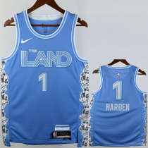 24-25 Cleveland Cavaliers HARDEN #1 Light blue City Edition Top Quality Hot Pressing NBA Jersey 24-25 Cleveland Cavaliers HARDEN #1 Light blue City Edition Top Quality Hot Pressing NBA Jersey