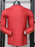 26-27 Roma Red Casual Edition Long sleeves Player Version Training shirts*长袖球员