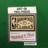 2007-08 CELTICS PIERCE #34 Green Retro Top Quality Hot Pressing NBA Jersey