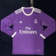2016-2017 RMA Away Long Sleeve Retro Soccer Jersey