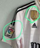2014-2015 RMA Third Black Long Sleeve Retro Soccer Jersey