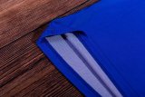 1990 Italy Home Blue Retro Soccer Jersey