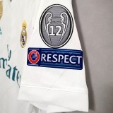 2017-2018 RMA Home Retro Soccer Jersey