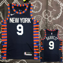 KNICKS ANTHONY #7 Black Top Quality Hot Pressing NBA Jersey