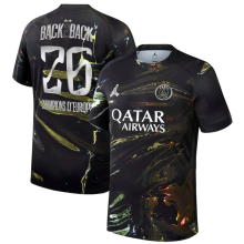 25-26 PSG Special Edition Print 2 Star Champions of Europe 26 Fans Soccer Jersey