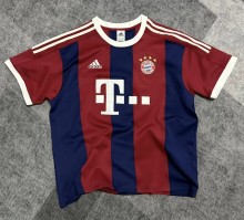 26-27 Bayern Red Blue Short sleeves Loose And Thickened Hoody