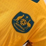 2026 Australia Home Player Version Soccer Jersey