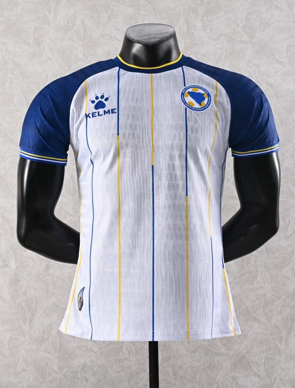 2026 World Cup Bosnia And Herzegovina Away Player Version Soccer Jersey
