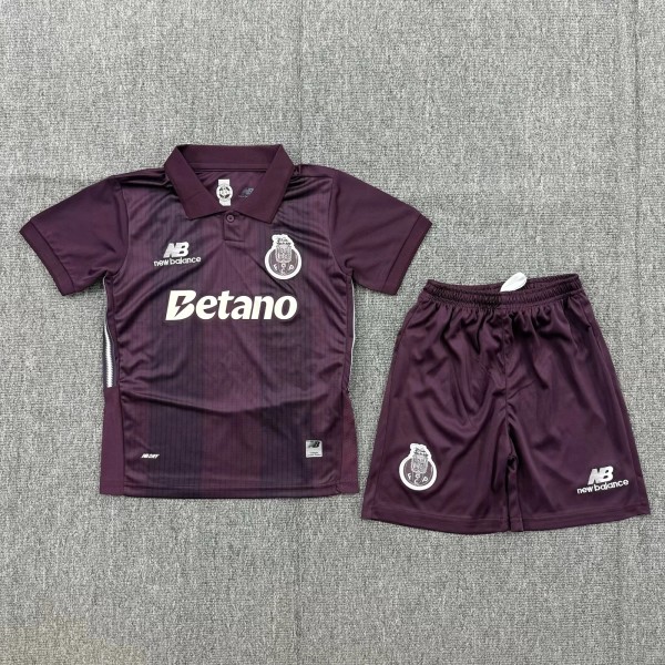 26-27 FC Porto Away Kids Soccer Jersey