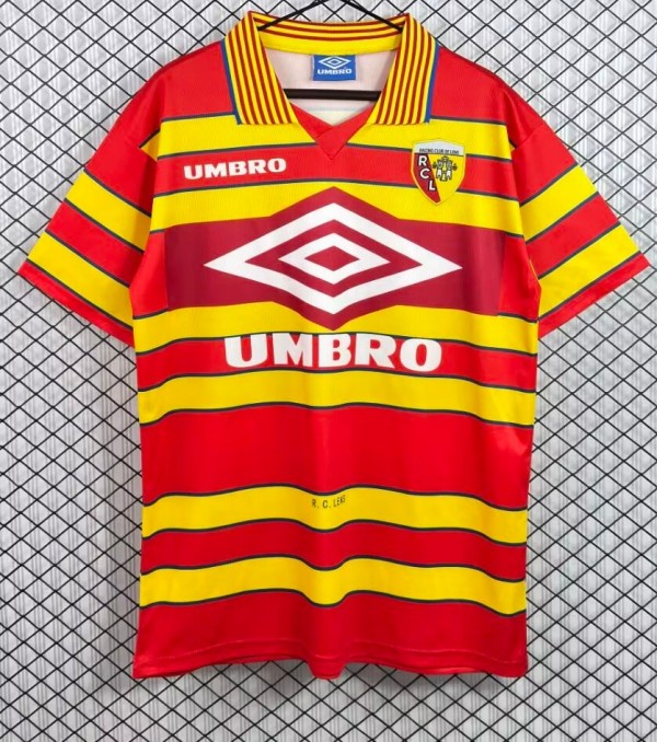 1997-1998 RC Lens Home Retro Soccer Jersey