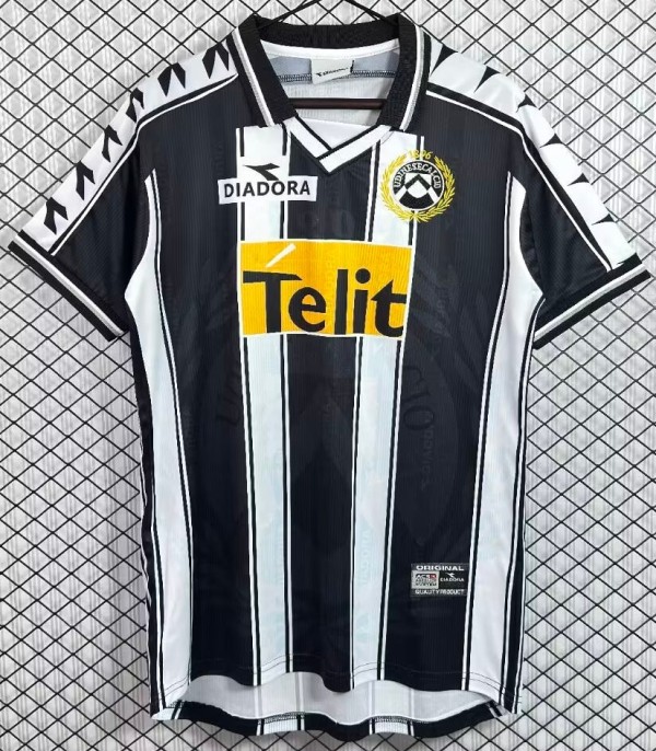 1999-2000 Udinese Home Retro Soccer Jersey