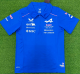 2026 Alpine New Pattern Heat Transfer Printing Short Sleeve Racing Suit*有领