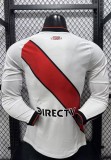 26-27 River Plate Home Long Sleeve Player Version Soccer Jersey*长袖球员
