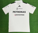 2026 Ferrari New Pattern Heat Transfer Printing Short Sleeve Racing Suit*有领