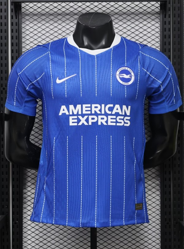 26-27 Brighton Home Player Version Soccer Jersey