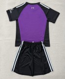 26-27 LIV Purple Goalkeeper Kids Soccer Jersey