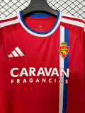26-27 Zaragoza Away Fans Soccer Jersey