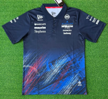 2026 Williams New Pattern Heat Transfer Printing Short Sleeve Racing Suit*有领