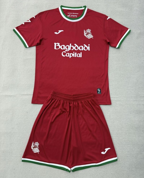 26-27 Real Sociedad Third Kids Soccer Jersey