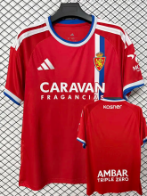 26-27 Zaragoza Away Fans Soccer Jersey