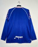 1998 Japan Home Long Sleeve Retro Soccer Jersey