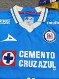 26-27 Cruz Azul Home Long Sleeve Fans Soccer Jersey (长袖)