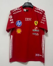2026 F1 Ferrari New Pattern Short Sleeve Racing Suit