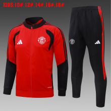 26-27 Man Utd High Quality Kids Jacket Tracksuit
