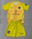 26-27 ATM Yellow GoalKeeper Kids Soccer Jersey