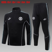 26-27 Marseille High Quality Kids Half Pull Tracksuit 26-27 Marseille High Quality Kids Half Pull Tracksuit