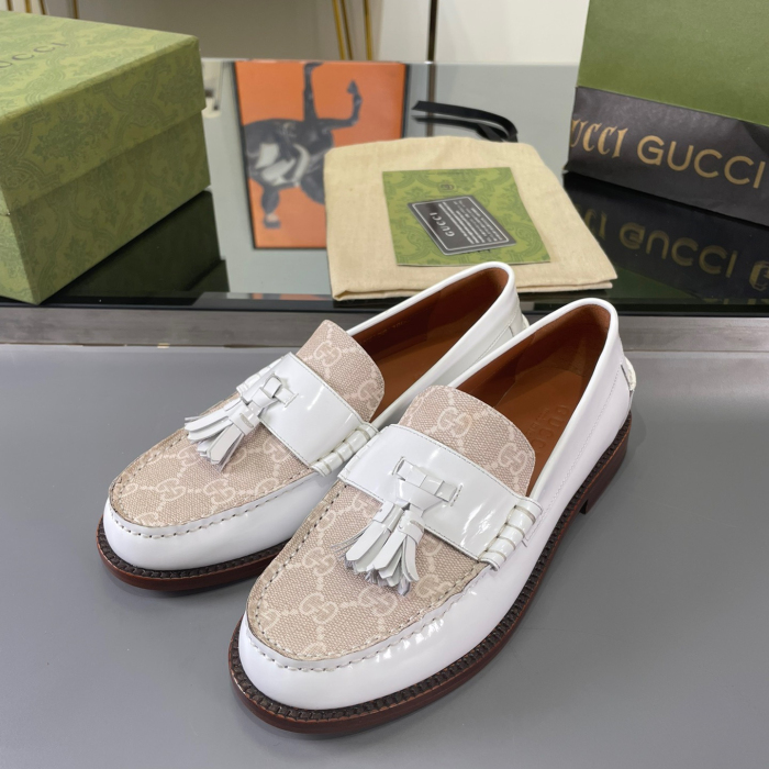 Gucci GG Loafers with Tassel Size 39-45 5-Color