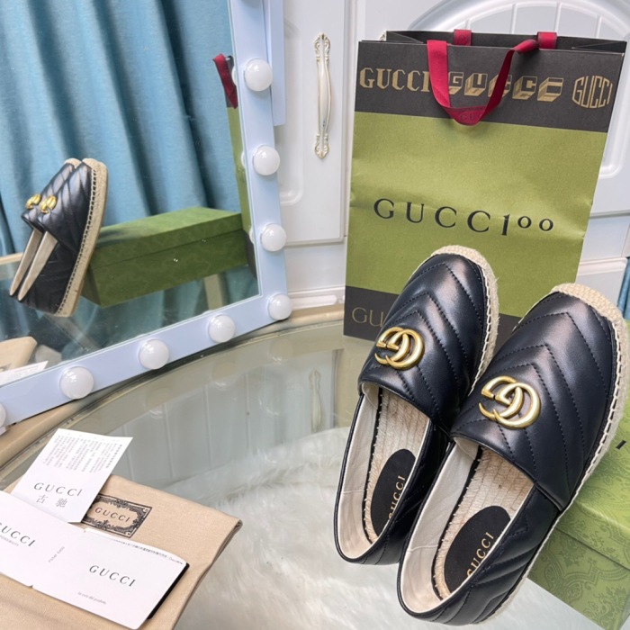 Gucci Espadrille with Double G Size 35-41 2-Color
