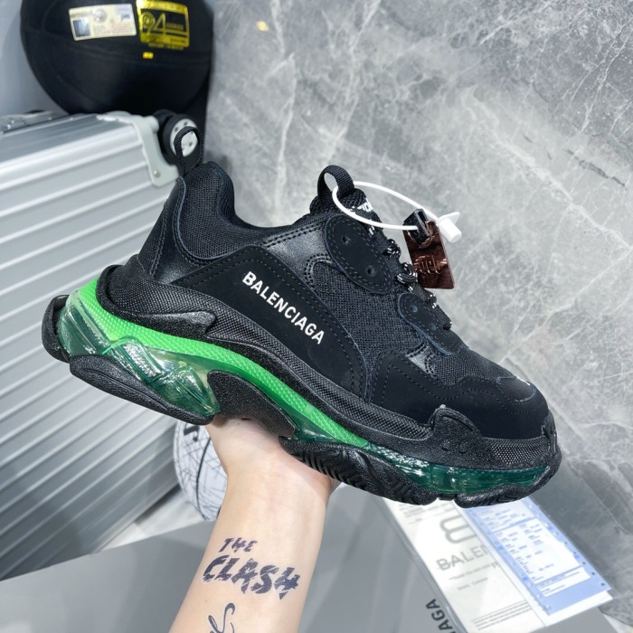 Balenciaga Triple S Clear Sole Sneaker Size 35-46  8-Color