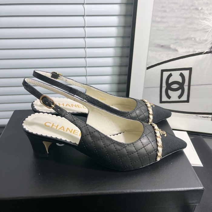 Chanel Slingbacks Pumps Size 35-41 4-Color