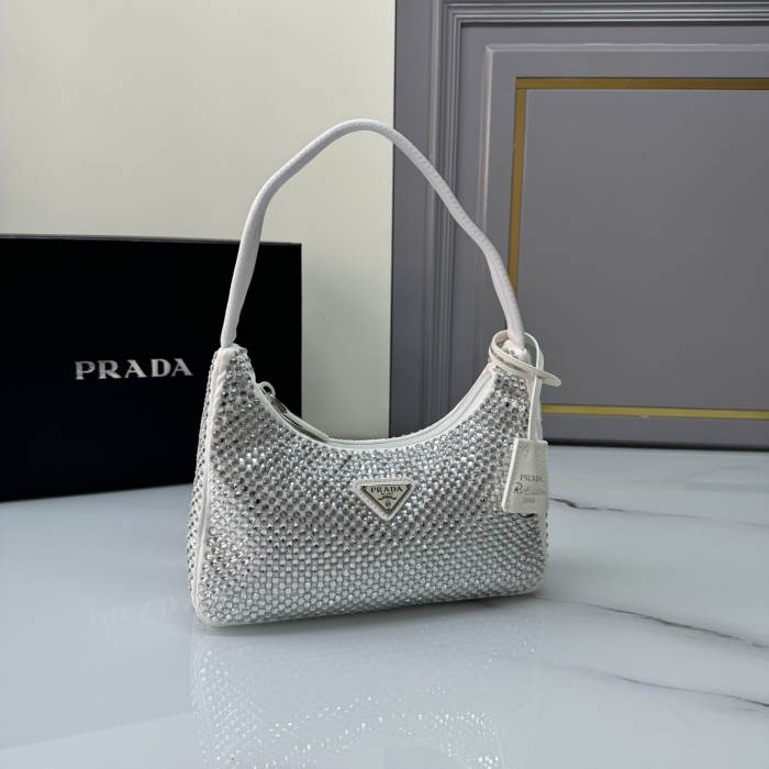 Prada 1NE515 Redition 2000 Women Bags 23*13*5cm