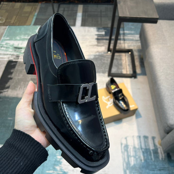 Christian Louboutin CL Moc Dune Loafers Size 39-45 3-Color