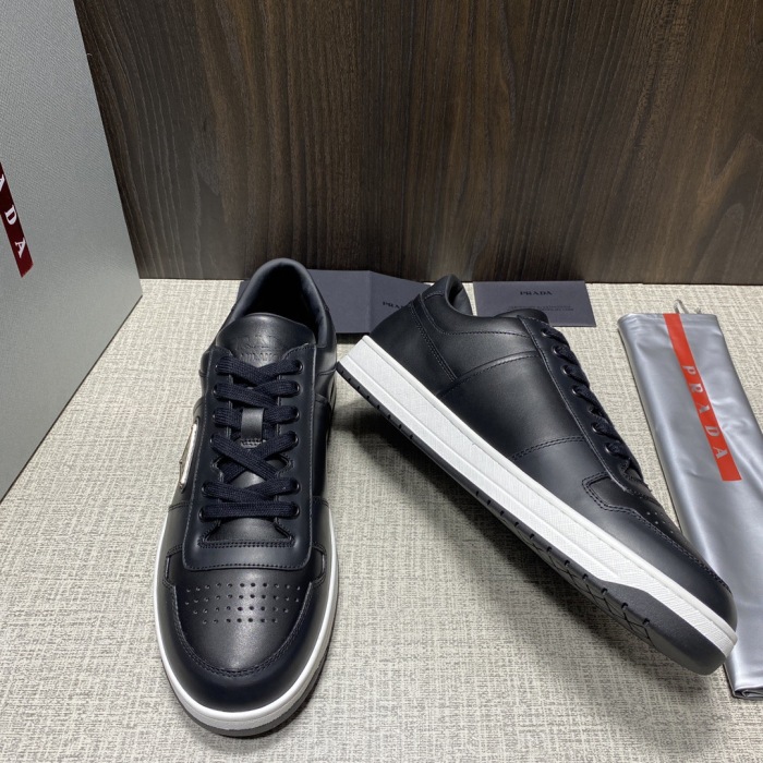 Prada Downtown Leather Sneaker Size 36-45   10-Color