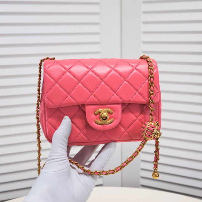 Chanel Chain Shoulder Bags Handbags Size 18*13*7cm 3-Color