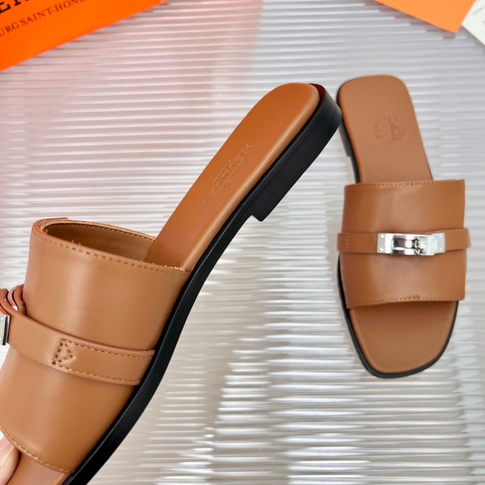 Hermes Gabriel Sandals Size 39-45  4-Color