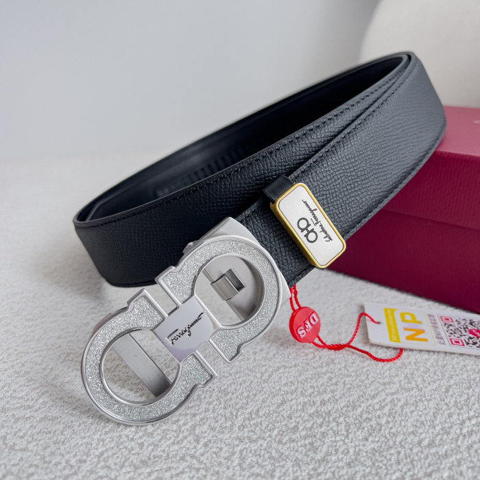 Ferragamo Men Belt Width 3.5cm