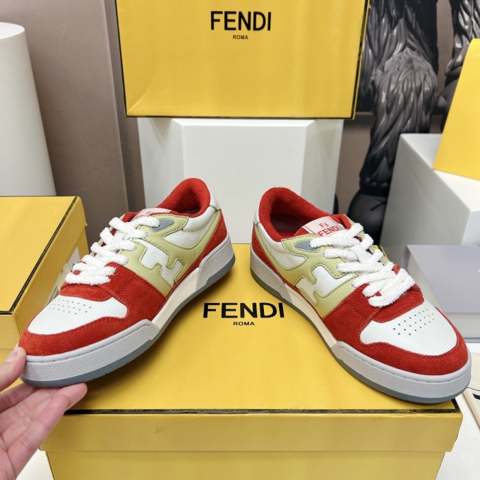 Fendi Match Low Top Sneaker Size 35-45  4-Color